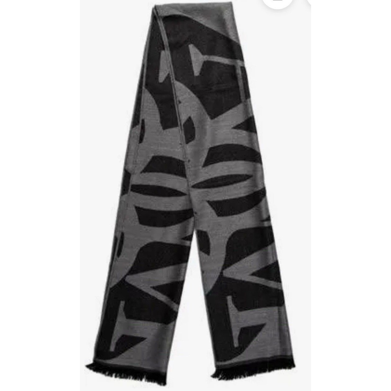 Alexander Mcqueen Exploded Seal Wool Scarf Nwt New W/Tags + Gift Box Unisex